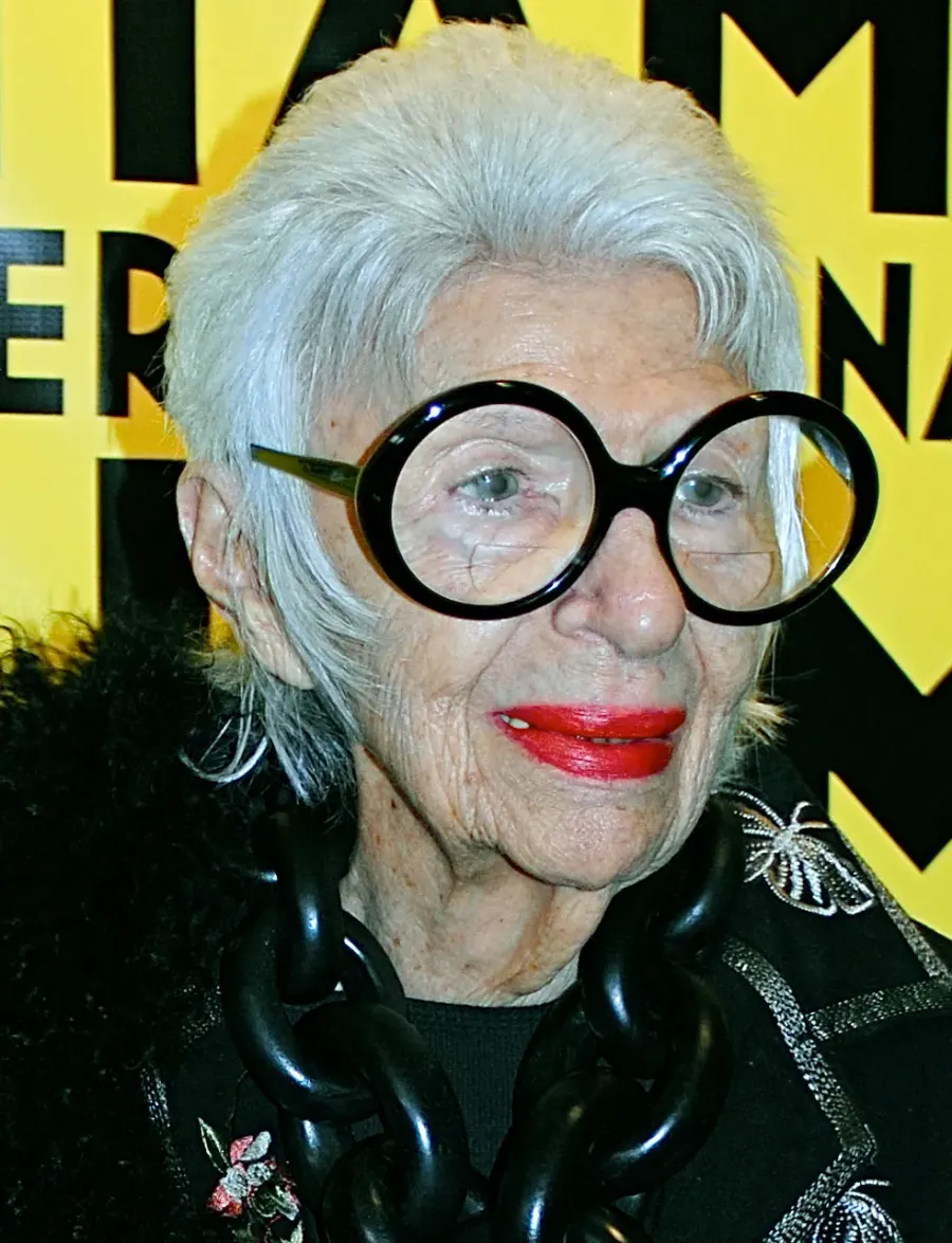 The Iris Apfel card