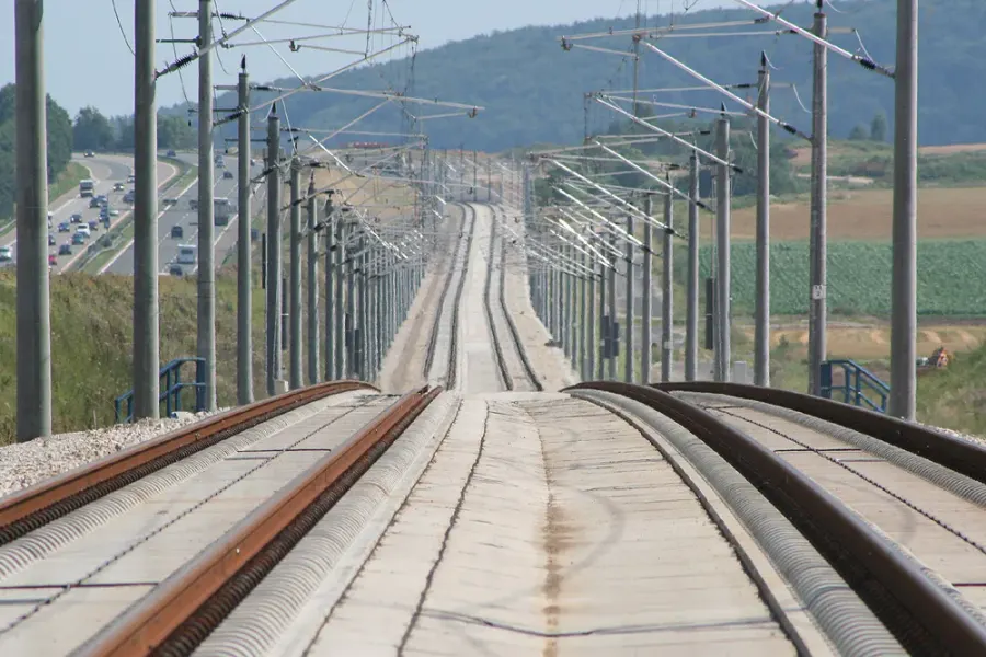 La carte Grande vitesse ferroviaire