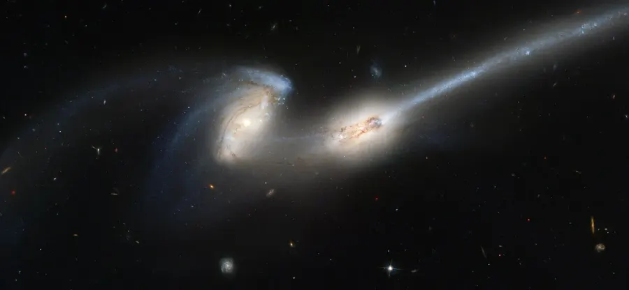 The Mice Galaxies card