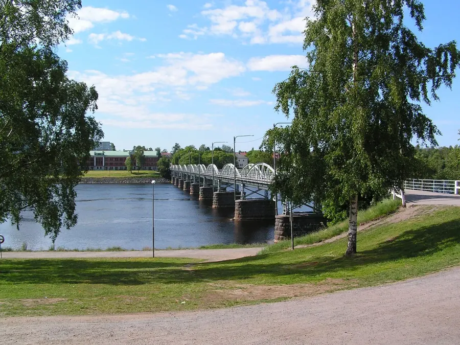 La carte Västerbotten
