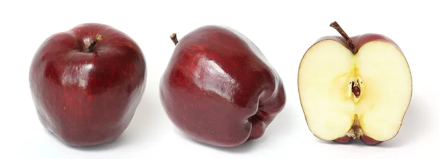 La carte Red Delicious