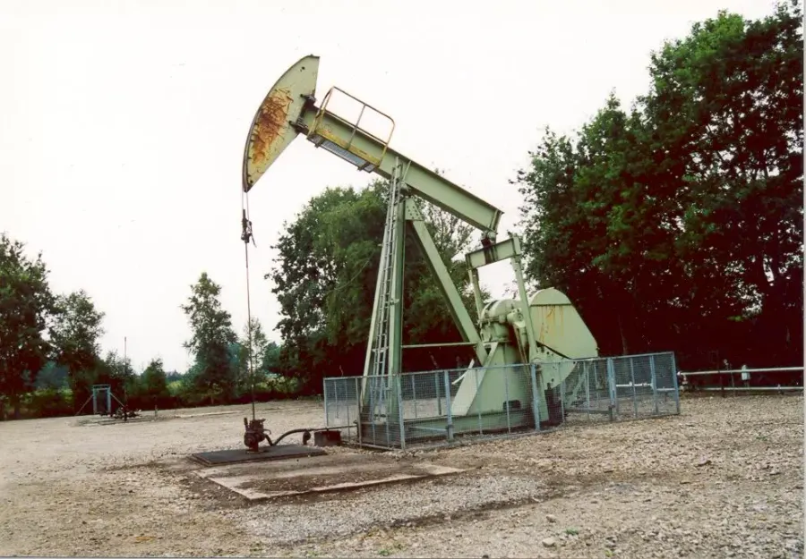 La carte Champ pétrolifère