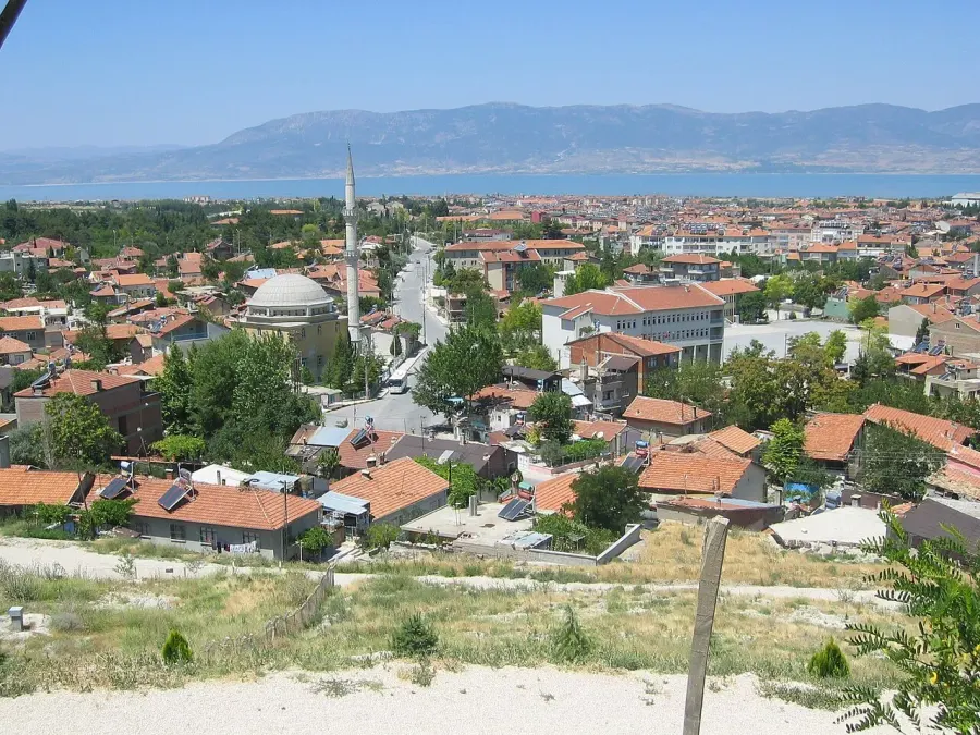 La carte Burdur