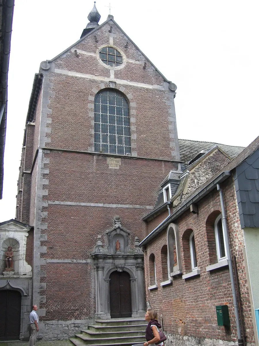The Saint-Ghislain Abbey card