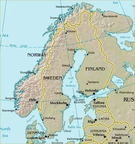 The Scandinavia card