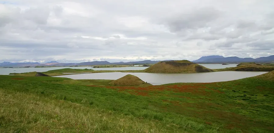 La carte Mývatn