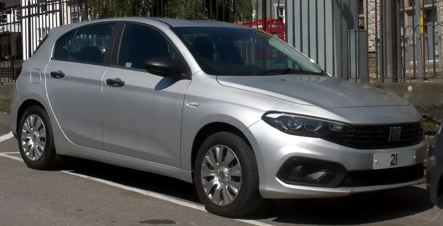 La carte Fiat Tipo