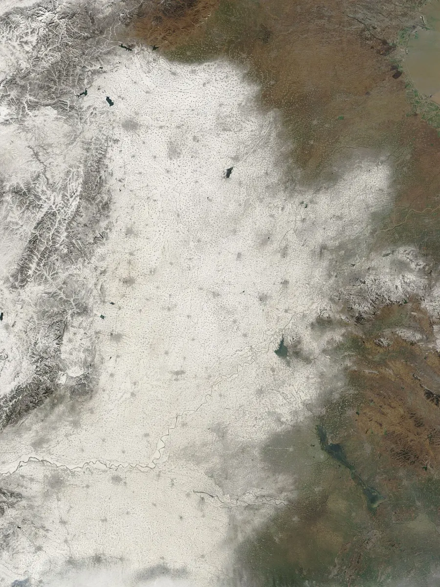 La carte Hebei