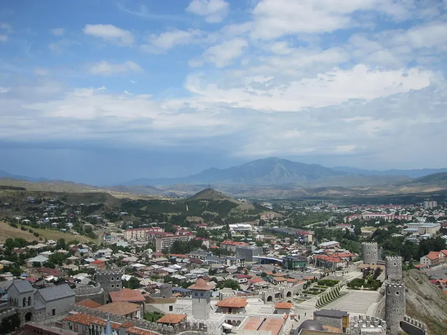 La carte Akhaltsikhe