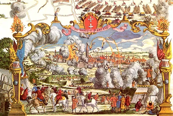 La carte Guerre de Succession de Pologne