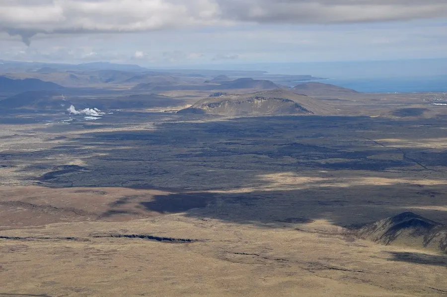 La carte Suðurnes