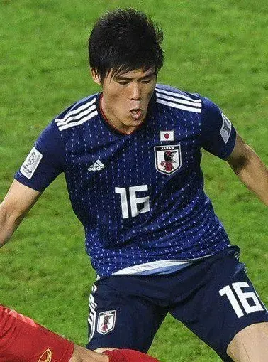 La carte Takehiro Tomiyasu