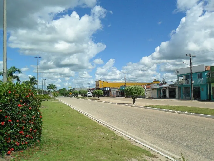 La carte Bom Jesus do Tocantins