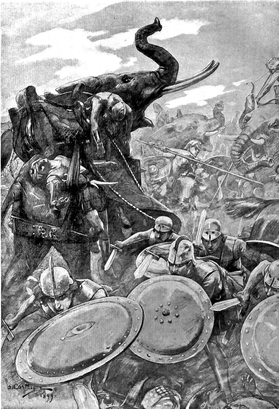 The Battle of the Hydaspes card