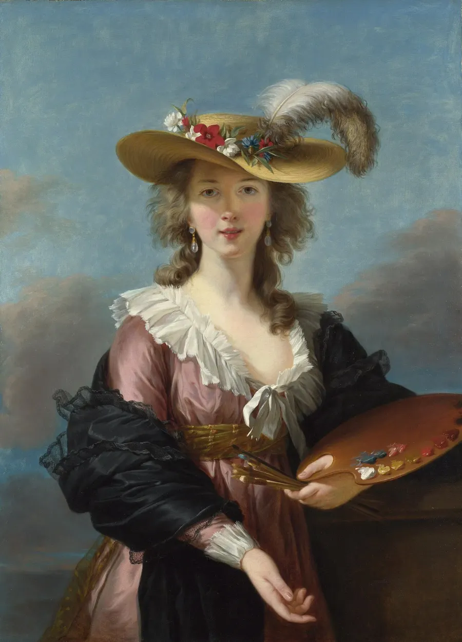 La carte Élisabeth Vigée Le Brun