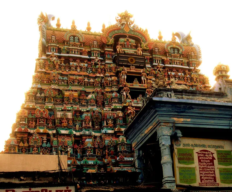 La carte Tirunelveli