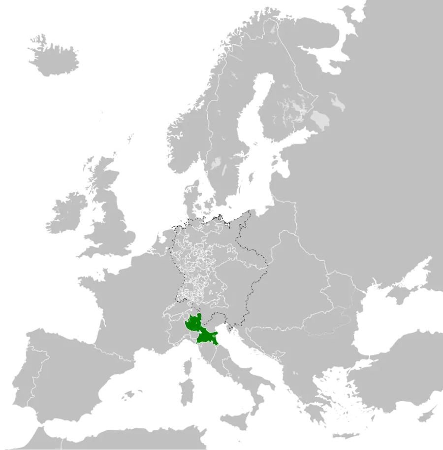 The Cisalpine Republic card