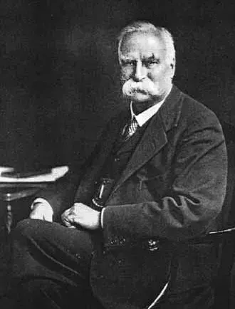 La carte Edward Bagnall Poulton