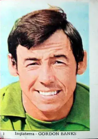 La carte Gordon Banks