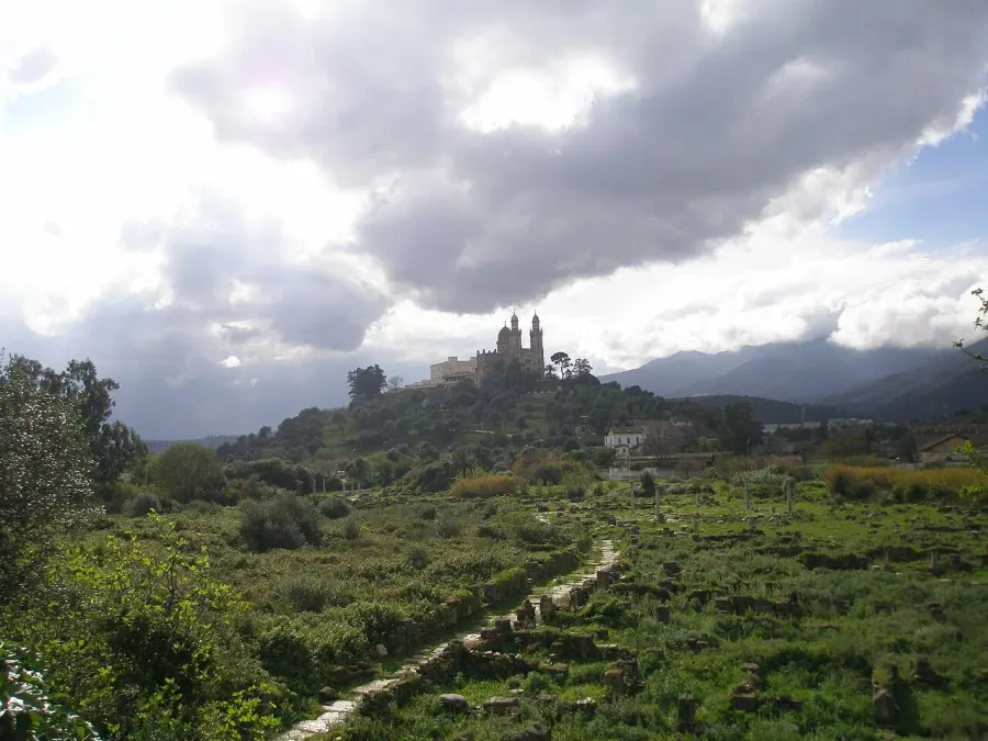 La carte Wilaya d'Annaba