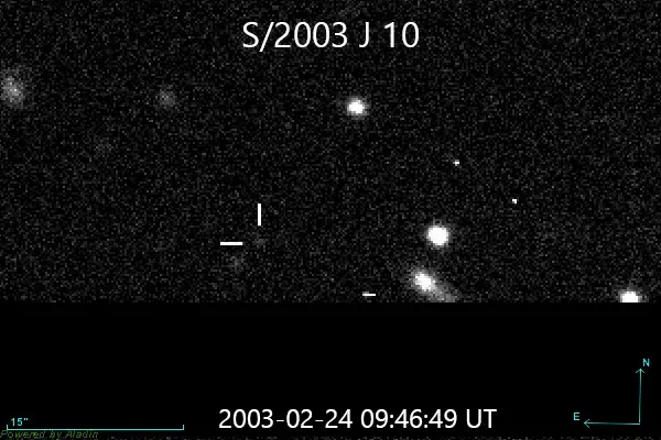 The S/2003 J 10 card