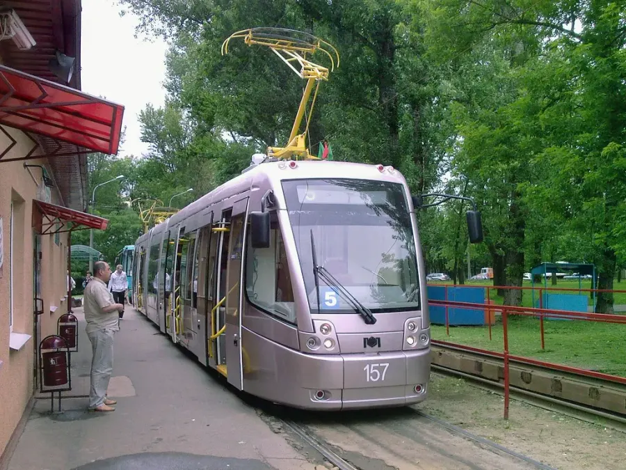 The Trams in Minsk card