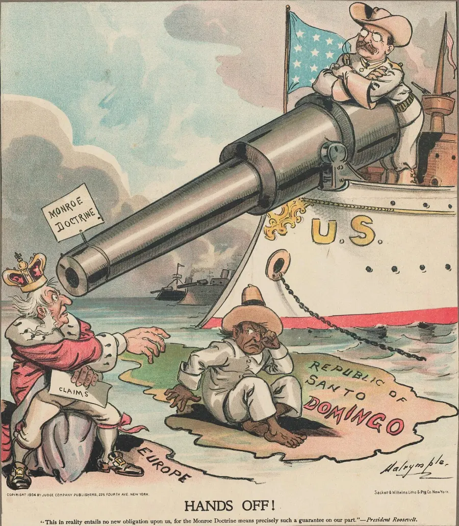 La carte Corollaire Roosevelt