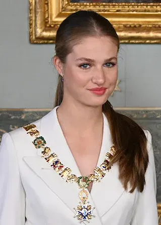La carte Leonor de Borbón y Ortiz