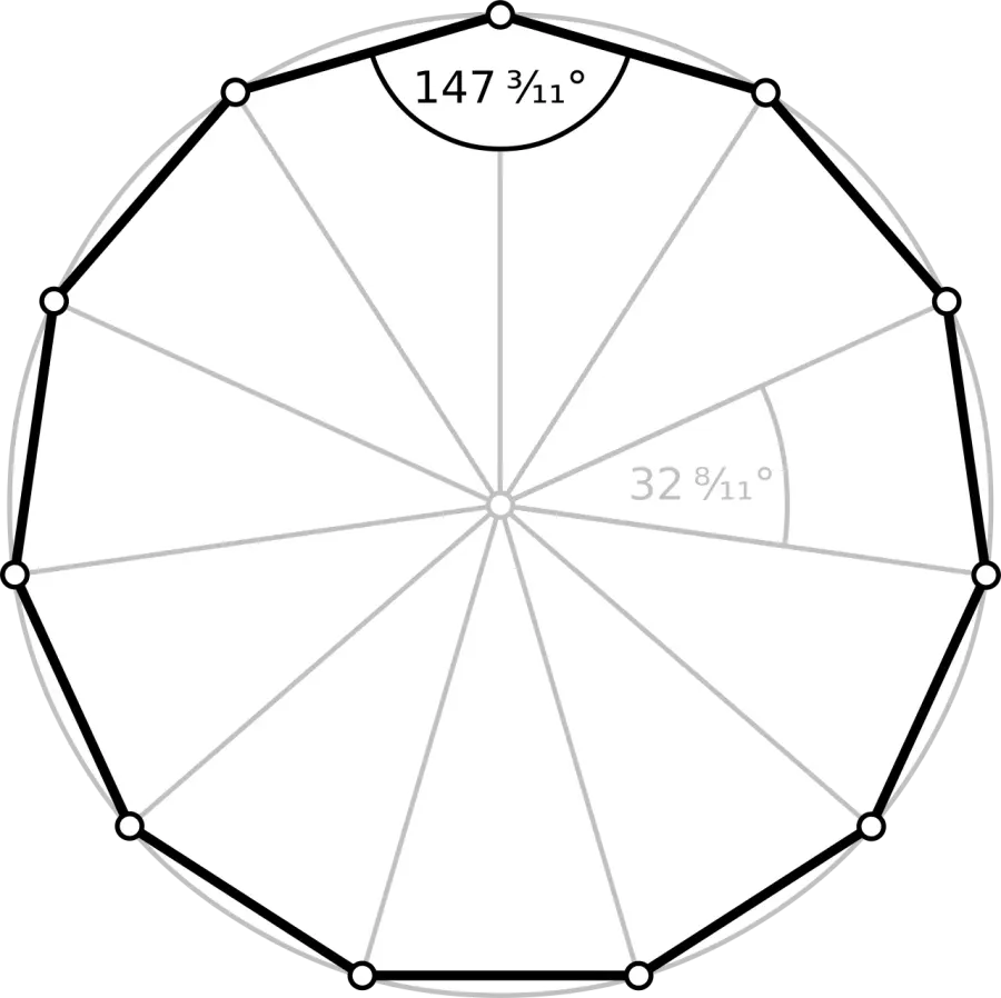 The Hendecagon card