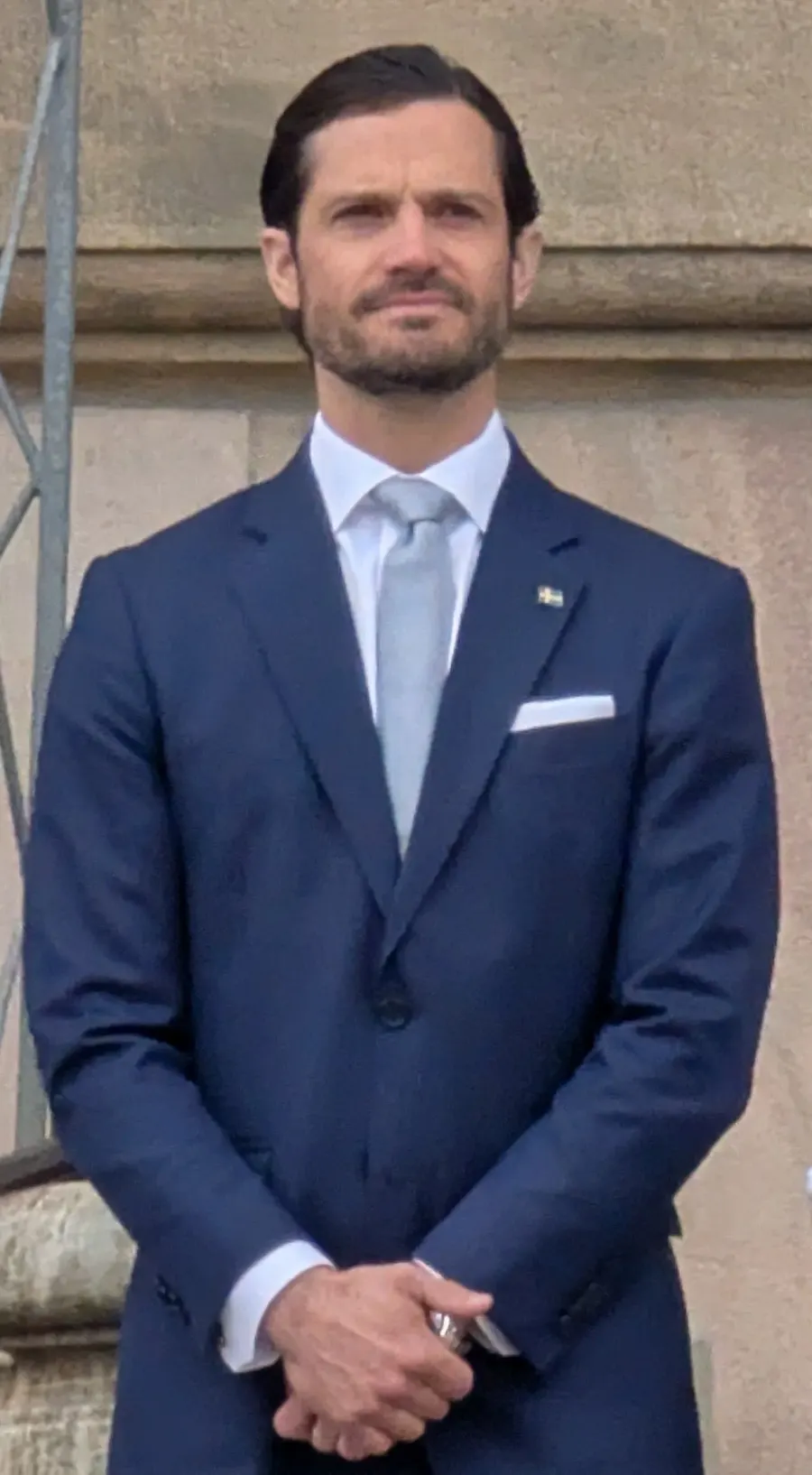 La carte Carl Philip de Suède