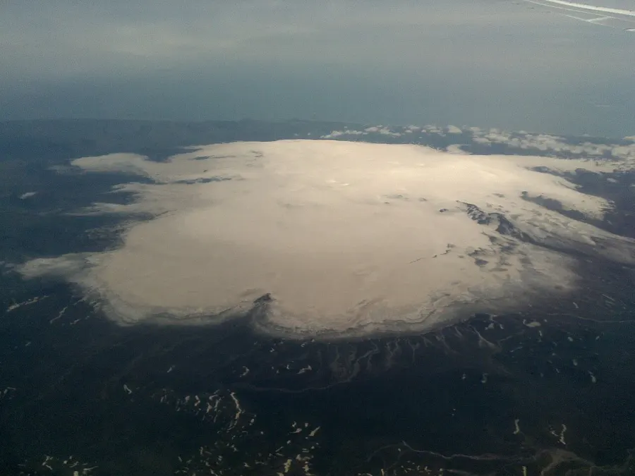La carte Mýrdalsjökull