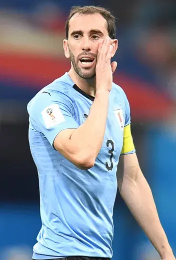 La carte Diego Godín