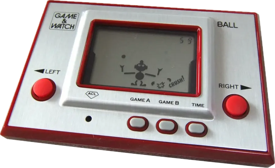 La carte Game & Watch