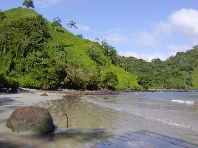 La carte Île Cocos