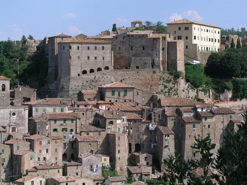 La carte Sorano
