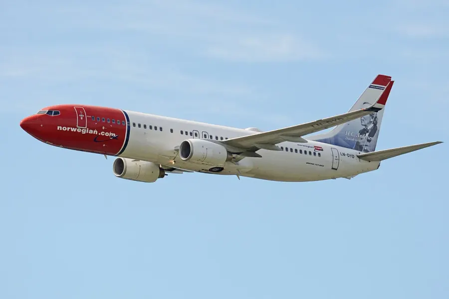 La carte Norwegian