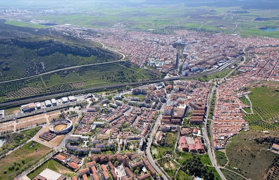 La carte Puertollano