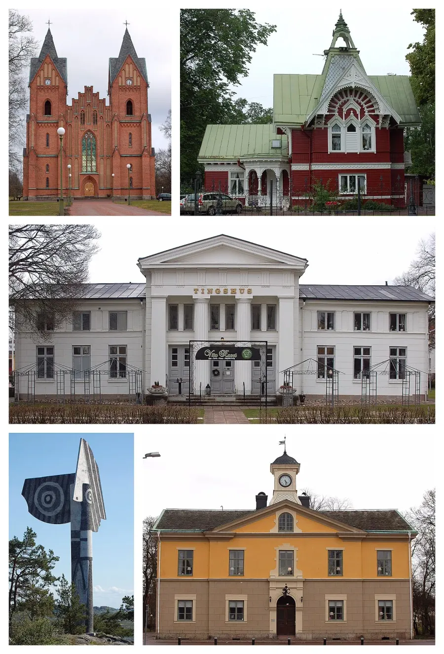 La carte Kristinehamn