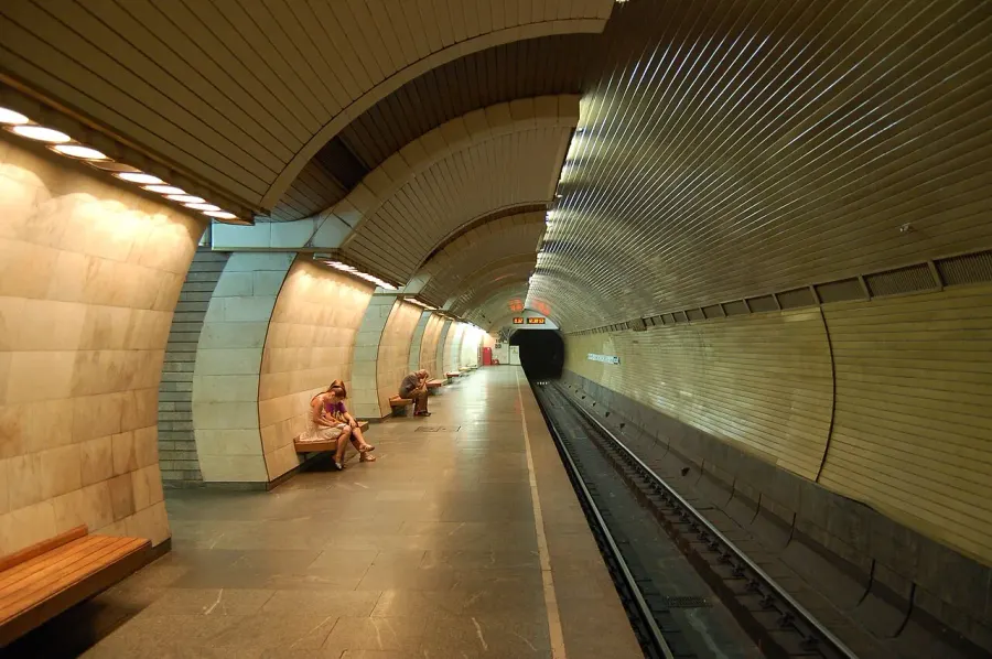 La carte Métro de Kiev
