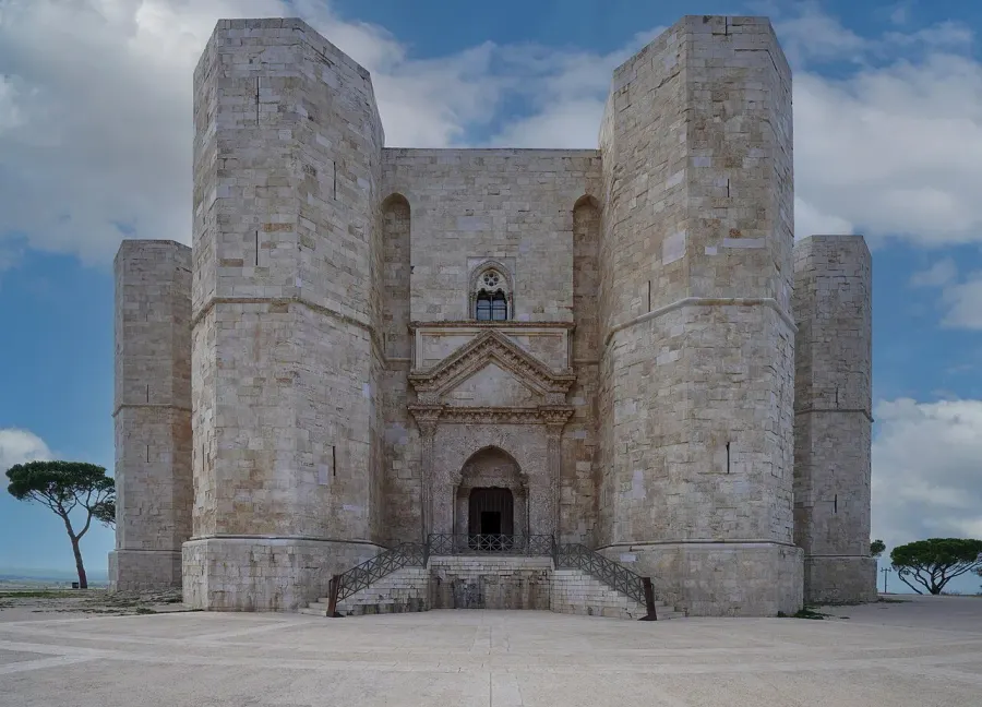 La carte Castel del Monte