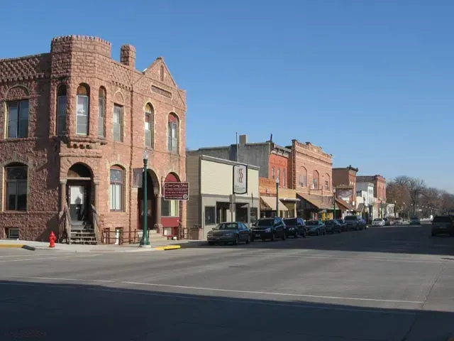 La carte Dell Rapids