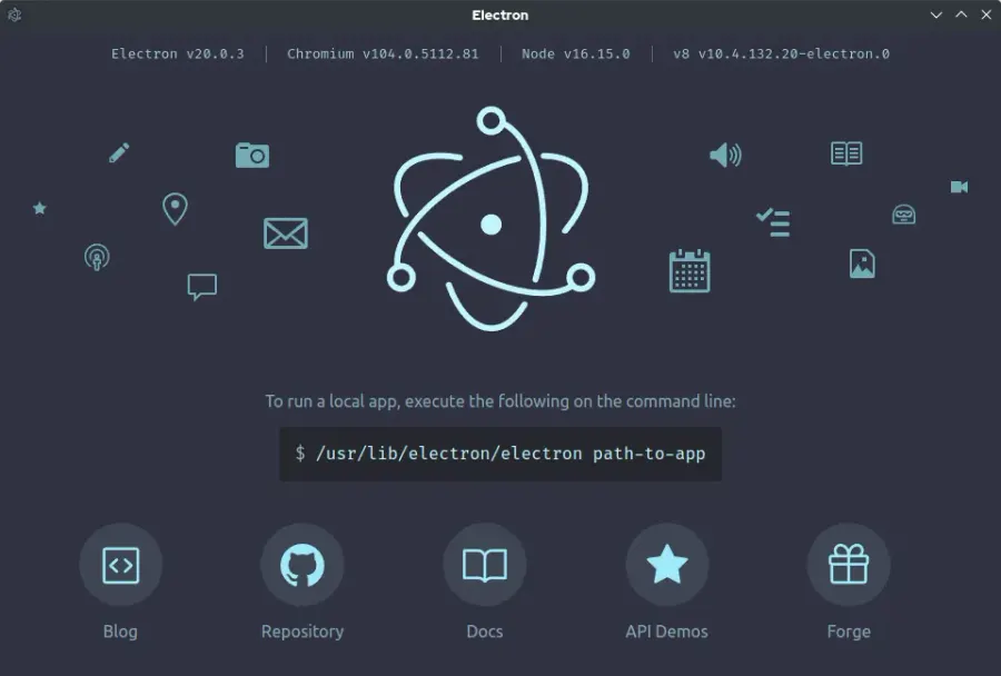 The Electron card