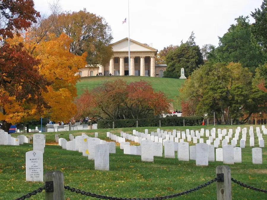 The Arlington National Cemetery card