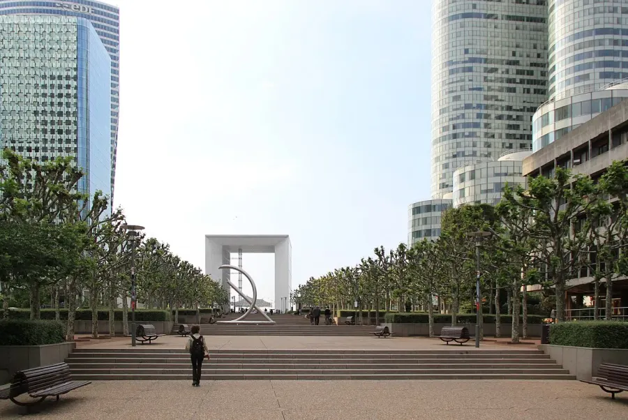 La carte Arche de la Défense
