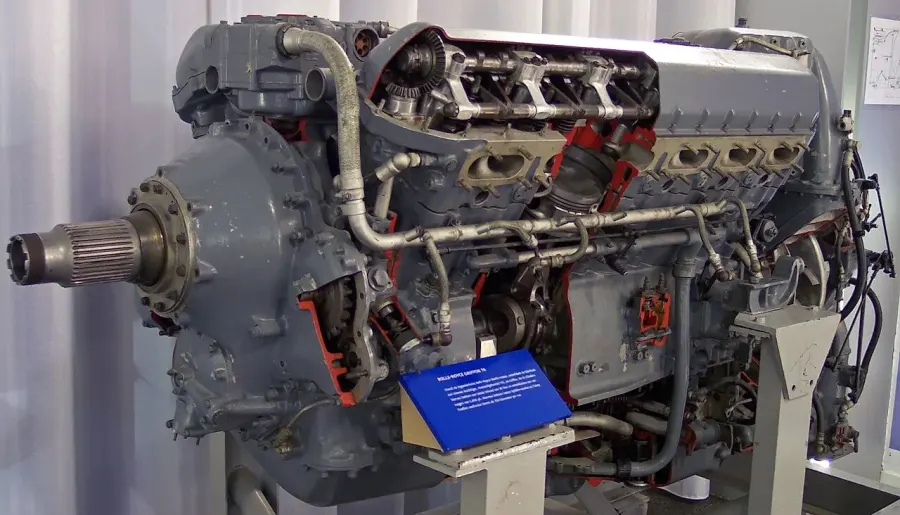 La carte Rolls-Royce Griffon