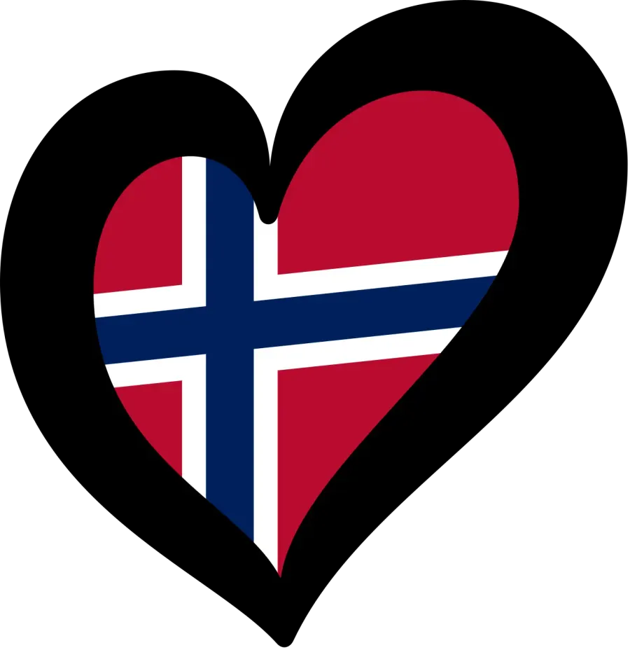 The Norway in the Eurovision Song Contest card