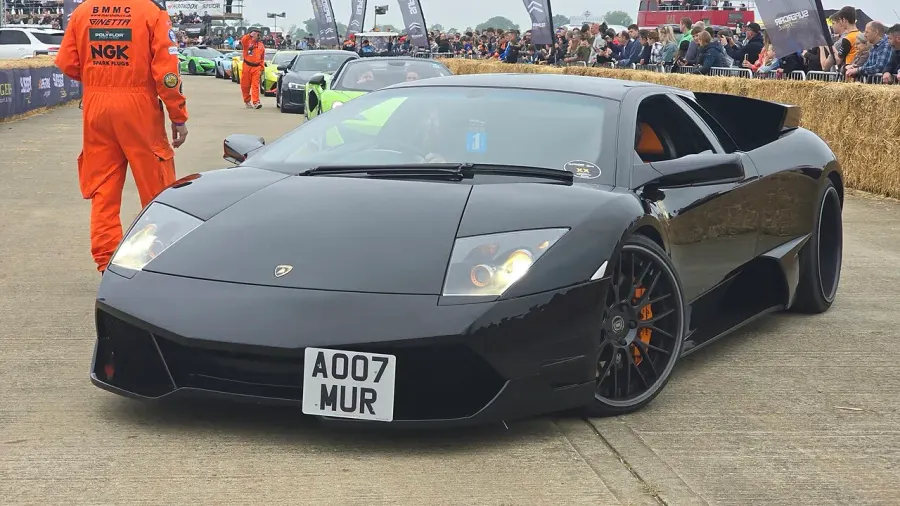La carte Lamborghini Murciélago
