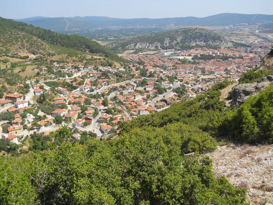 La carte Muğla