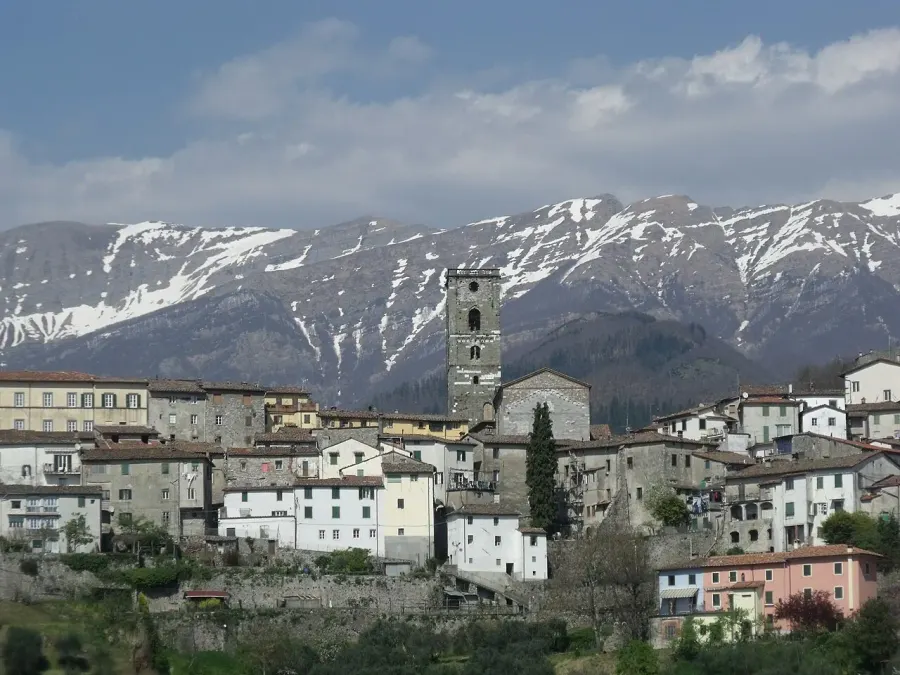 La carte Coreglia Antelminelli