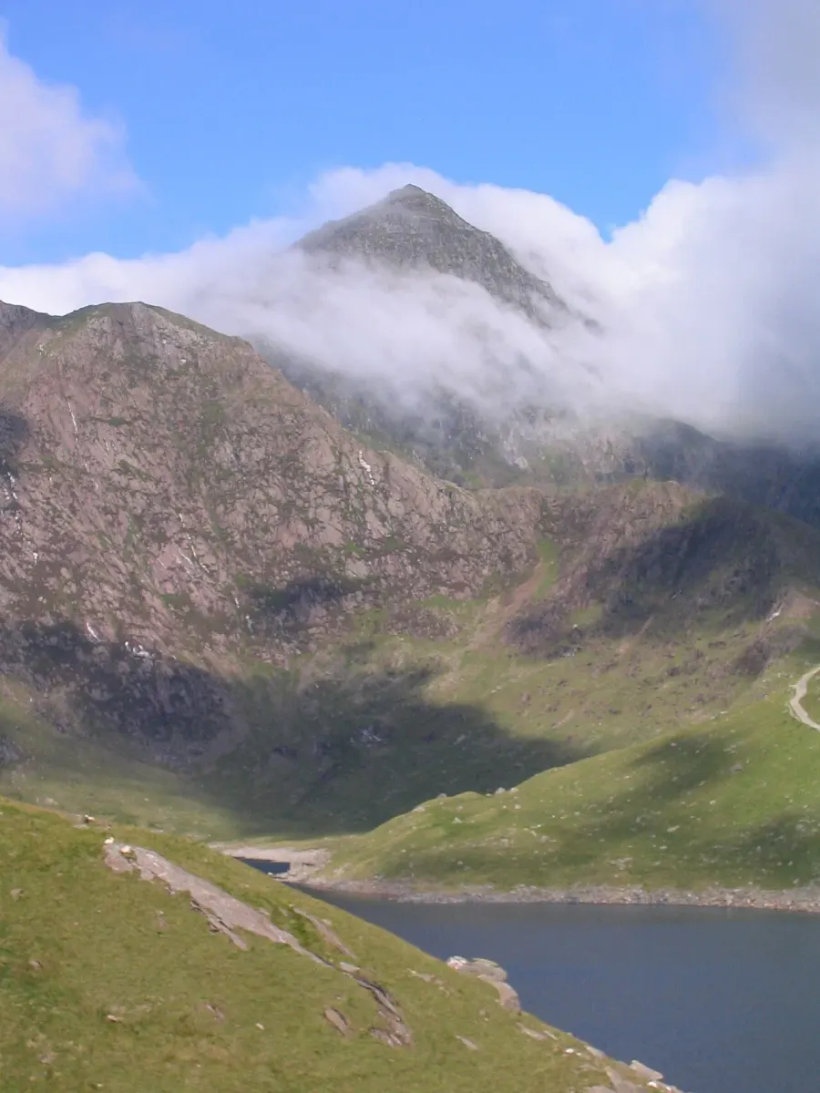 La carte Mont Snowdon